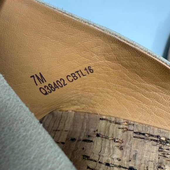 Korks by Kork-Ease Joly Slide Strap Leather Sandal Platform S-434 Sz 7 - Picture 5 of 10